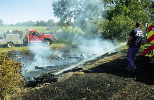 Burn Gets Out of Control in Ledbetter