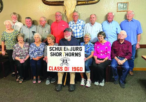 Schulenburg Class of 1960 Holds Reunion