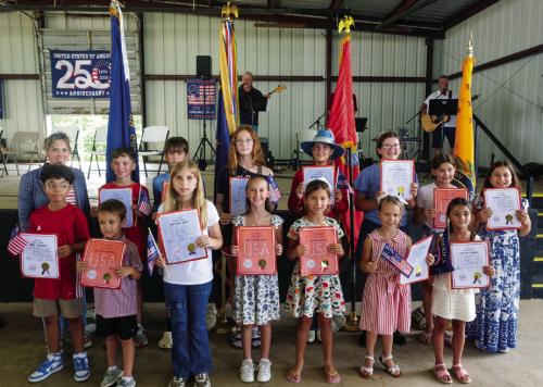 America 250 Coloring Contest Winners