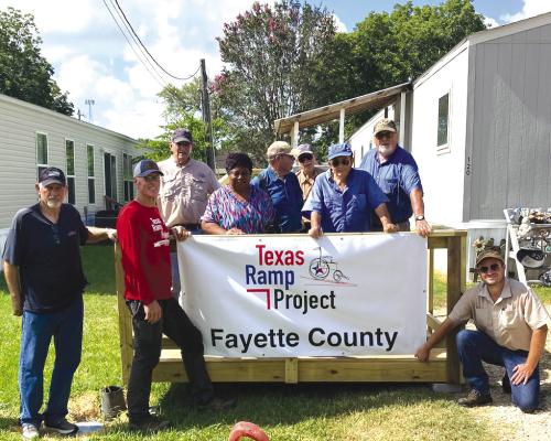 Texas Ramp Builds in Schulenburg