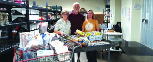 Salvation Army Donates to Food Pantry