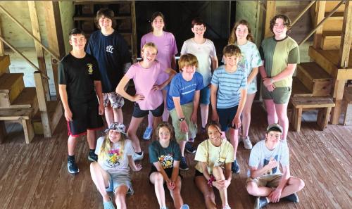 Camp Shakespeare resumed this year at Winedale after a two-year hiatus due to COVID-19.