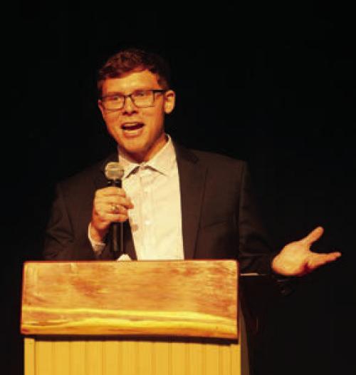 Jonathan Weishuhn (LHS Class of 2016) was the featured speaker. He now works at Google in Austin.