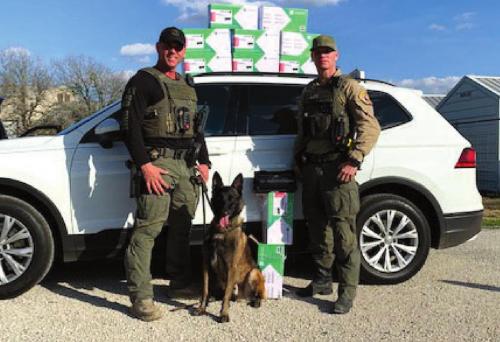 K-9 Unit Seizes 58 Lbs. of Meth
