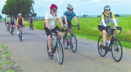 A photo from a previous Good Old Summertime Classic bike ride.