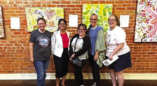 Some of the actresses in this weekend’s event are, from left to right are Regina Keilers, Sam Rios, Catherine Sanchez, Doady Rogers and Katy Beauford.