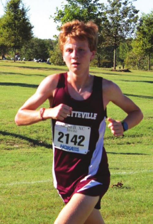 Cole Fenhaus was sixth out of over 150 runners.