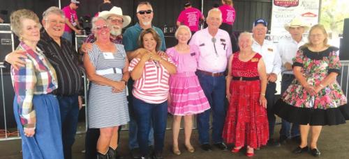 La Grange Roadrunners in attendance at the Lee County Fair.