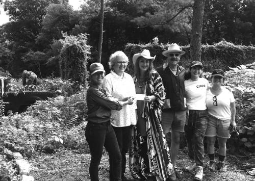 Pictured from left: Julia Johnson, Pat Johnson, Beth Weishuhn, Andy Johnson, Paloma Pinedo and Rosie Perez-Pinedo.