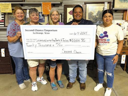 Second Chance Makes Donation to PAT