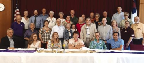 Presbyterian church family.