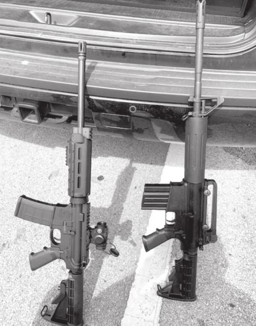 Subjects Arrested For Evading Arrest And Multiple Charges