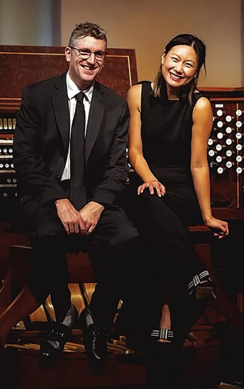 Dazzling orchestral sounds featuring Gershwin’s beloved Rhapsody in Blue and more by virtuosic duo Yuri McCoy (organ) and Yvonne Chen (piano), Saturday October 3, 3 pm, First Presbyterian Church, La Grange.
