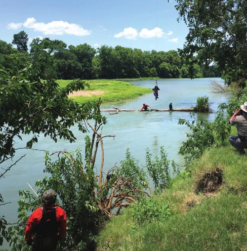 DPS Trains for Water Rescue on the Colorado