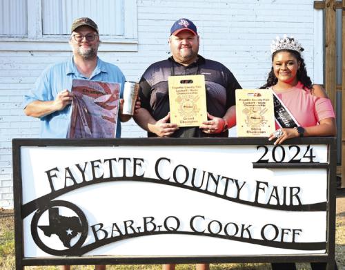 Fayette County Fair Bar-B-Q Cook Off Champs