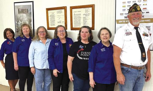 New VFW Auxiliary Post No. 5254 Officers Installed