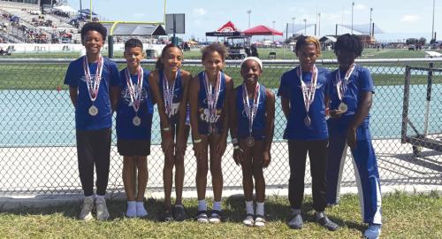 Left to Right - Julius Williams, Blaze Pool, Layla Smith, Addison Oates, Braylee Hutchison.