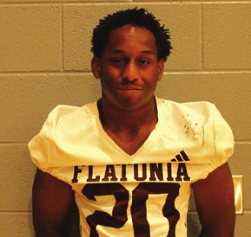 Adrian Anderson scored two touchdowns for Flatonia Friday.