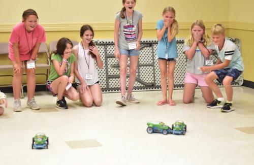 Bluebonnet Master Gardener Campers Race Crickets