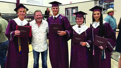 Fayetteville ISD – Kole Schmitt, Jack Schley, Logan Poncik, Tori Newton. FGAGT Representative- Rodney Sladek