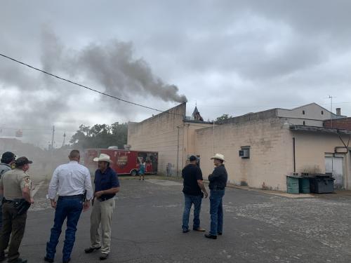 Fire at Prause’s