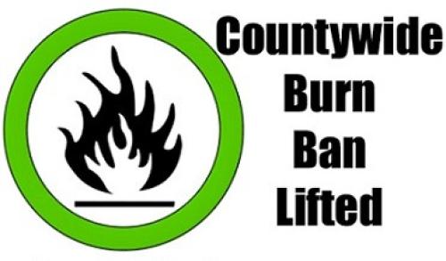 The burn ban in Fayette County has been lifted effective Oct. 31, 2023.