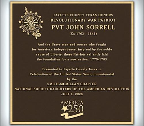 Celebration, With a Dedication, Saturday July 4 on La Grange Courthouse Square