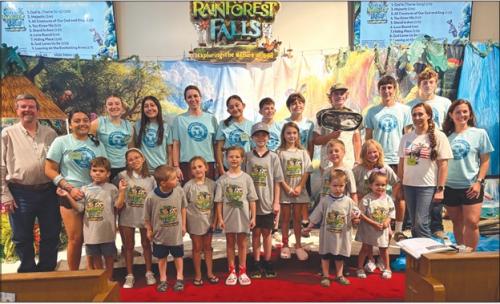 Martin Luther Lutheran’s Rainforest Falls VBS Inspires Young Learners
