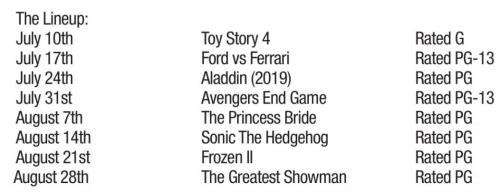 Summer Movie Series Coming to Round Top