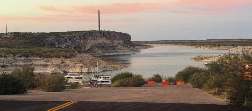 Morning on the banks of Lake Amistad near Del Rio. Photo by Andy Behlen