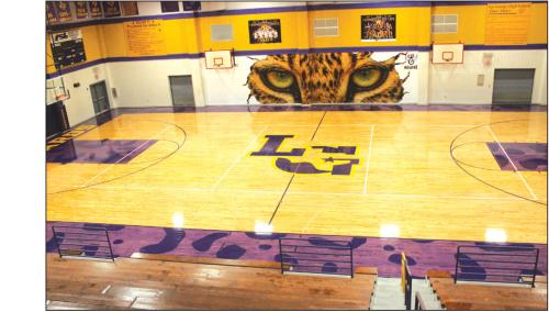 New Lep Gym Court Unveiled