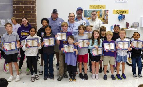 La Fayette Masonic Lodge Rewards Young Readers with “Bikes for Books” Program