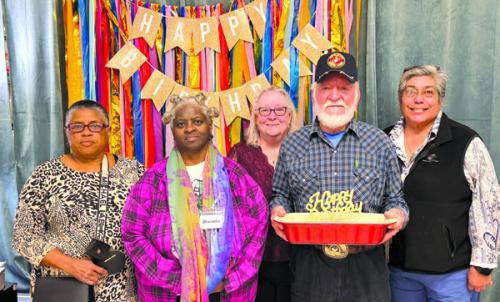 February birthday celebrants in Schulenburg included Janice Collins, Brenda Shelby, Kitra and Steve Ruiz and Cindy Villarreal.