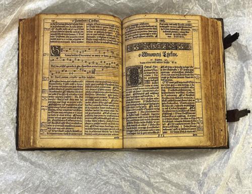 The 1615 Hymnal.