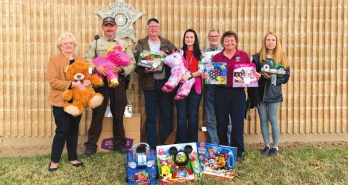 Fair Association Donates to Deputy Santa