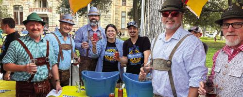 Fun at Oktoberfest in Downtown La Grange