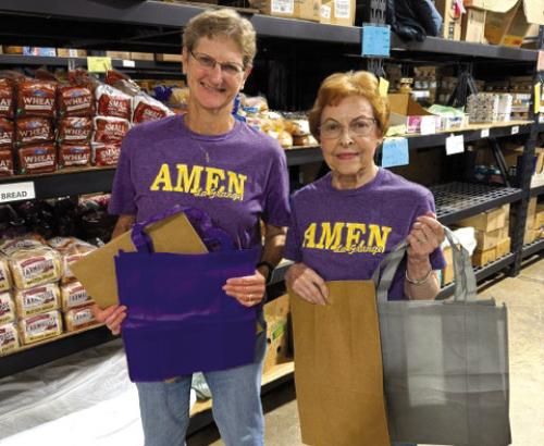 AMEN Receives Reusable Bags
