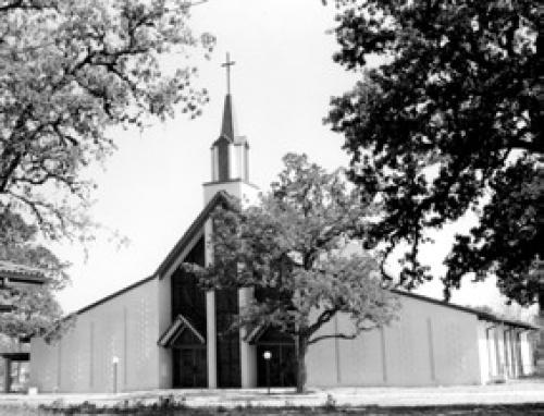 There was standing-roomonly attendance for the Mass on Sunday, Dec. 16, when the new Sacred Heart Church in La Grange was dedicated. The service was followed by open house at the church and rectory.