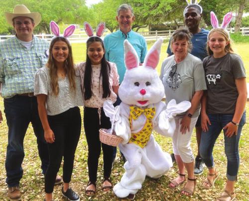 Lions & Leos Sponsor Egg Hunt at Whispering Hills