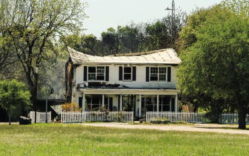 House Fully Engulfed by Fire Tuesday Night