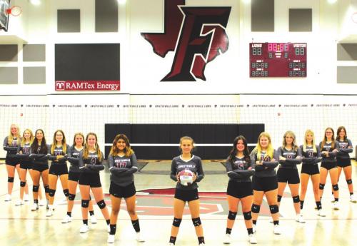The Fayetteville volleyball team. Photo courtesy of Jeanie Muegge