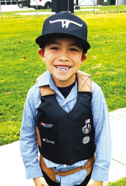 Jesus DeLaRosa, a Kindergarten student at La Grange Elementary, is the son of Jasmine Ramirez.