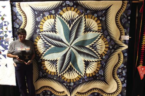 Mayor Picks Two Pride of La Grange Quilts at Show