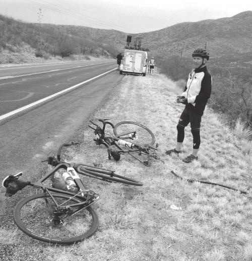 Cross-Country Cyclist Coming Through LG This Week