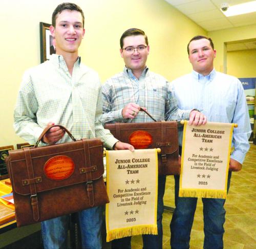 Grant Kubala, Owen Seidenberger, and Lane Hogan.