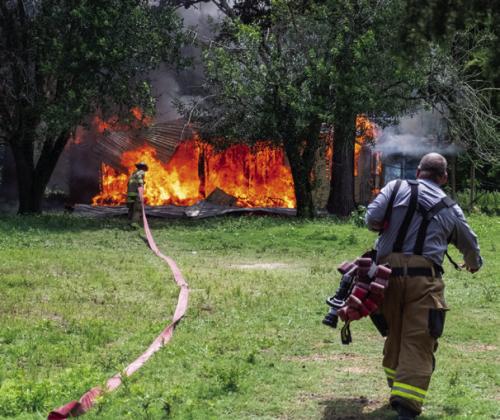 Home Destroyed by Fire in West Point