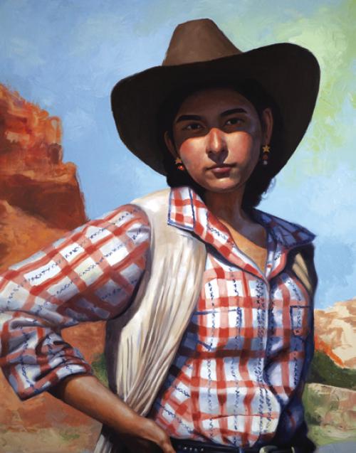 “Portrait of Victoria” by Carter Cordes