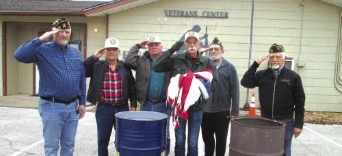 Flag Retirement Ceremony Held