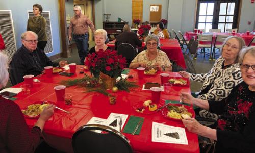 Annual Over 80s Lunch at Holy Cross Lutheran Church