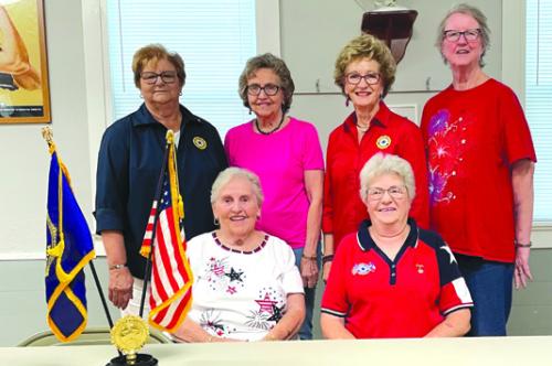 The Shelby American Legion Auxiliary Post 602 installed the 2023-24 officers. Pictured are (back, from left) Sheila Coufal, President; Joyce Muske, Vice President; Angie Pavlicek, Treasurer; Ada Eben, Sargent-at-Arms; front row: Betty Huebner, Secretary; Margaret Kubala, Chaplain. The Auxiliary celebrated it’s 75th anniversary in 2023. Meetings are on the first Tuesday of the month at 7 p.m.
